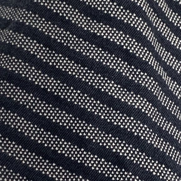 OUTERKNOWN Striped Textured Pocket T-Shirt Short Sleeve Organic Cotton Large - Picture 5 of 11